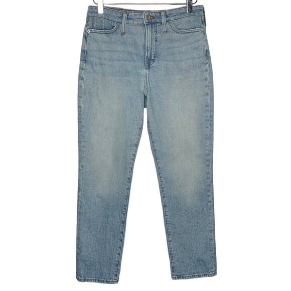 Madewell 27 The Curvy Perfect Vintage Straight Jean High Rise - Picture 2 of 10